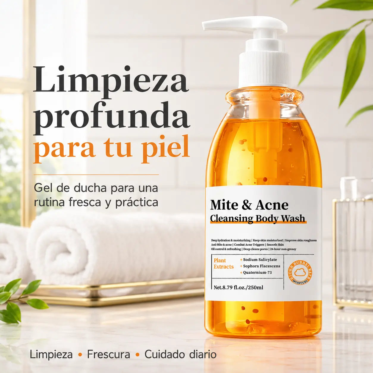 Gel de ducha Acne - Luvea
